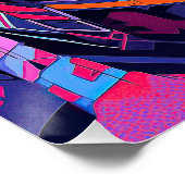 ポップ・アートのアートアニメブルドッグ001 - Victoria Sasuke ポスター (コーナー)