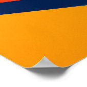 ポップ・アートのアートスフィンクスカラフルポスター ポスター (角)