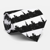 ポップ・アートのアートニューヨークシルエット ネクタイ (ロール)