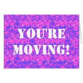 ポップ・アートのアートバブルラップ引っ越し祝いパーティー