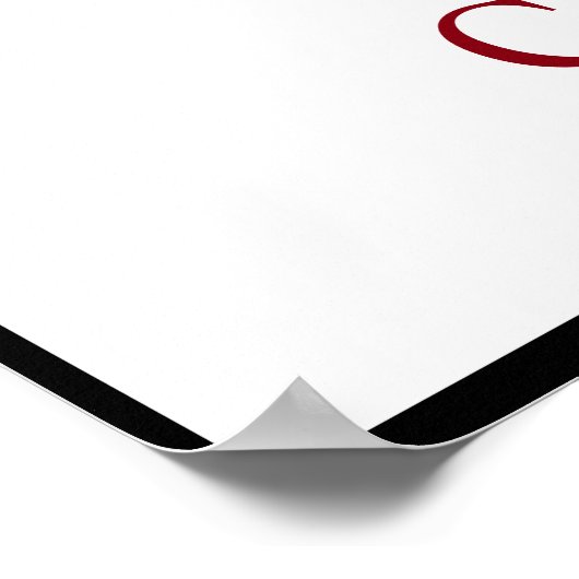 ポップ・アートのアートブラック&ホワイトやる気を起こさせる勇気ウルフ ポスター (角)