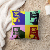 ポップ・アートのアートボックス クッション (ブランケット)