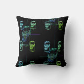 ポップ・アートのアート缶 クッション (裏面)