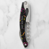 ポップ・アートのコルクと祝 ソムリエナイフ (裏面)