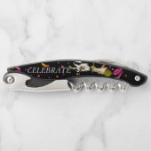 ポップ・アートのコルクと祝 ソムリエナイフ (正面)