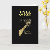 ポップ・アートのコルクを開け祝て! カード (黄色い花)