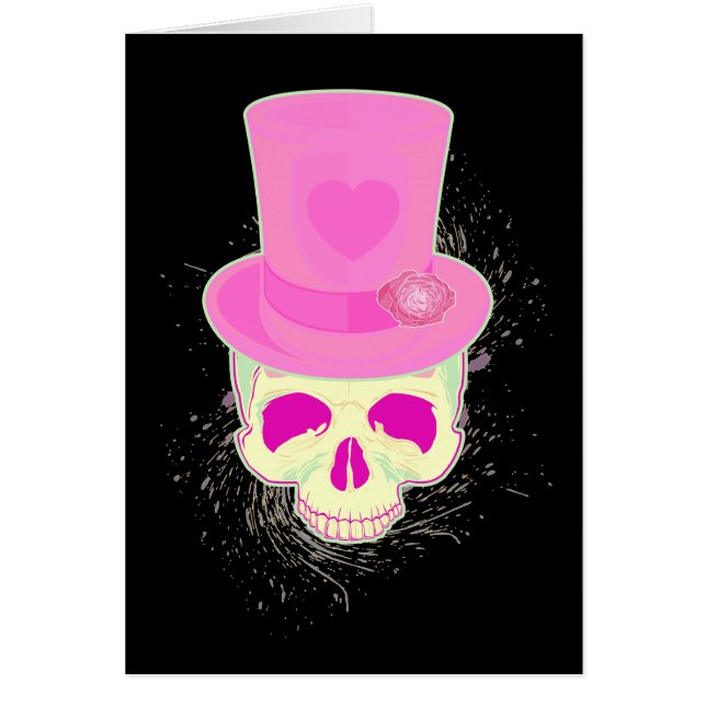 ポップ・アートのスカル (正面)