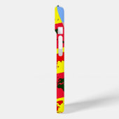 ポップ・アートのスタイル世界地図 Case-Mate iPhoneケース (裏面 / 左)