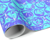 ポップ・アートのバブルのラップ ラッピングペーパー (ロールコーナー)