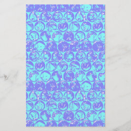 ポップ・アートのバブルのラップ 便箋