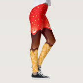 ポップ・アートのファッションをクリックしない レギンス (右)