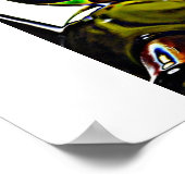 ポップ・アートのボトル ポスター (角)