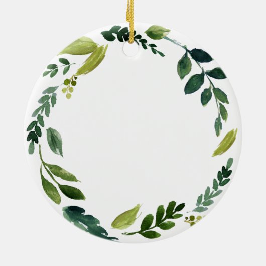 ポップ・アートのポップ・アートのクリスマス飾り祖母オーナメント セラミックオーナメント (裏面)