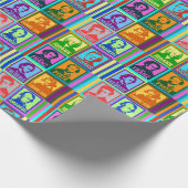 ポップ・アートのモダンクラシカル作曲家 ラッピングペーパー (角)