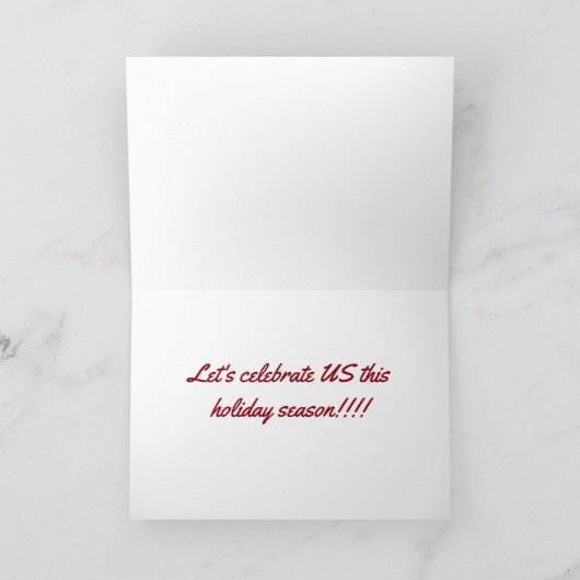 **ポップ・アートの休日の**コルクと楽しむ シーズンカード (内部)