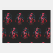 ポップ・アートの培養玩具写真 ラッピングペーパーシート (正面2)