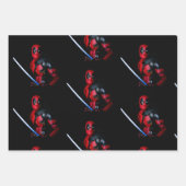 ポップ・アートの培養玩具写真 ラッピングペーパーシート (正面2)