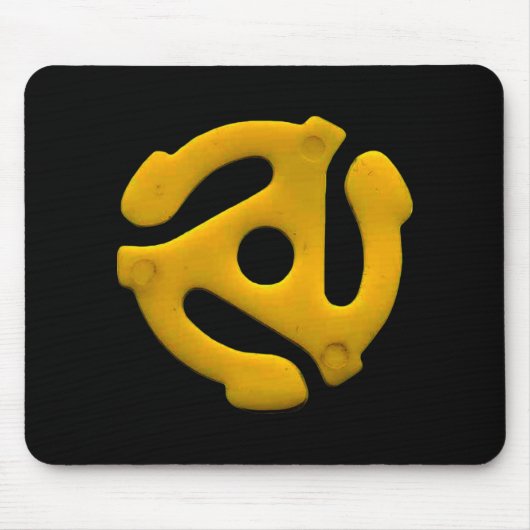 ポップ・アートの培養45レコード挿入 マウスパッド (正面)