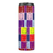 ポップ・アートの女顔漫画 タンブラー (裏面)