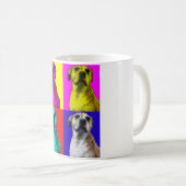 ポップ・アートの愛犬コーヒーマグ コーヒーマグカップ (正面右)