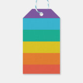 ポップ・アートの教室のバレンタインデー ギフトタグ (裏面)