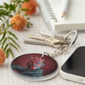 ポップ・アートの文化玩具写真設計 キーホルダー (正面右)