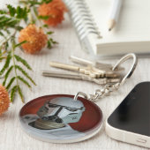 ポップ・アートの文化玩具写真設計 キーホルダー (正面右)