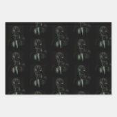 ポップ・アートの文化玩具写真設計 ラッピングペーパーシート (正面)