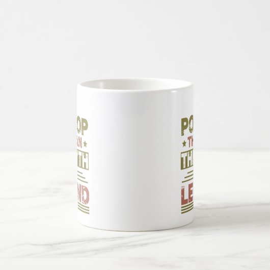 ポップ・アートの父の日という伝説の人 コーヒーマグカップ (中央)