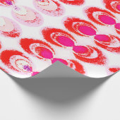 ポップ・アートの織物 ラッピングペーパー (角)