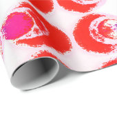 ポップ・アートの織物 ラッピングペーパー (ロールコーナー)