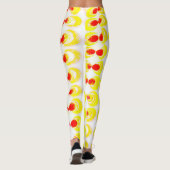 ポップ・アートの織物 レギンス (裏面)