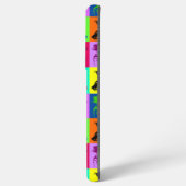 ポップ・アートの芸者の広場 SAMSUNG GALAXYケース (裏面横)