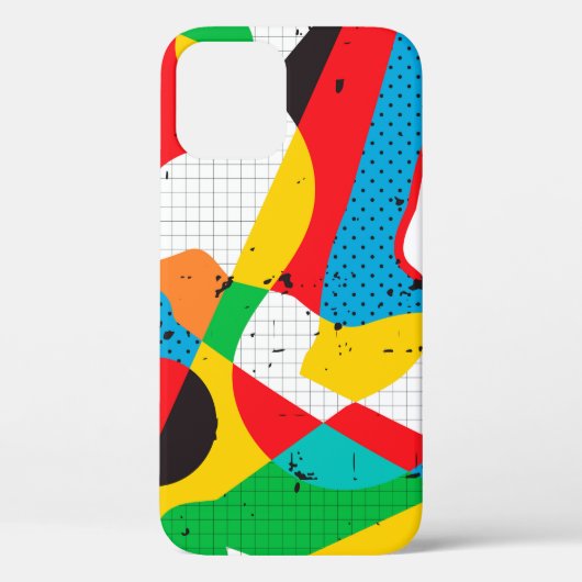 ポップ・アートの芸術背景 Case-Mate iPhoneケース (裏面)