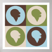 ポップ・アートの芸術言語病理学 ポスター (正面)