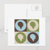 ポップ・アートの芸術言語病理学 ポストカード (正面/裏面)