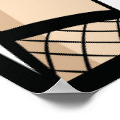 ポップ・アートの芸 ポスター (角)