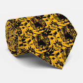 ポップ・アートの虎 ネクタイ (ロール)