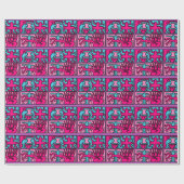 ポップ・アートの術 ラッピングペーパー (フラット)