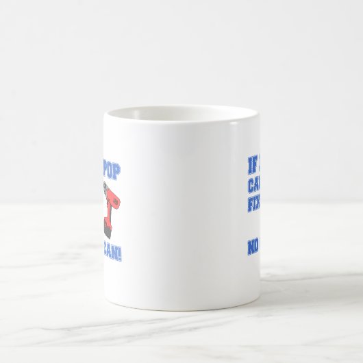 -ポップ・アートの誰もポップ・アートのそれを修正できない コーヒーマグカップ (中央)