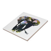 ポップ・アートの象 タイル (側面)