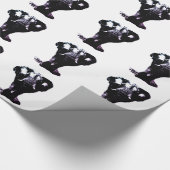 ポップ・アートの象 ラッピングペーパー (角)