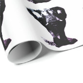 ポップ・アートの象 ラッピングペーパー (ロールコーナー)