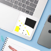 ポップ・アートの-art92 シール (ノートパソコンとiPhone)