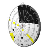 ポップ・アートの-art92 ダーツボード (正面右)