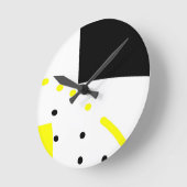 ポップ・アートの-art92 ラウンド壁時計 (傾斜)