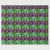 ポップ・アートのArt Basketball Gift Wrap ラッピングペーパー (フラット)