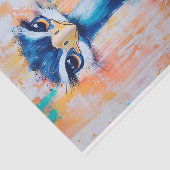 ポップ・アートのArt Bird, はっきりした & DJ鮮やか2R Decompage 薄葉紙 (詳細)