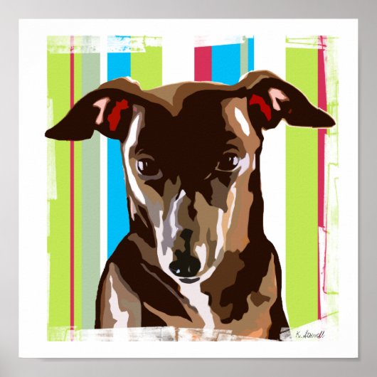 ポップ・アートのArt Canvas Print ポスター (正面)