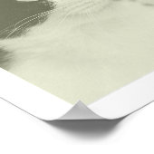 ポップ・アートのArt Cat 9フォトモダンレトロカラーブロック ポスター (角)